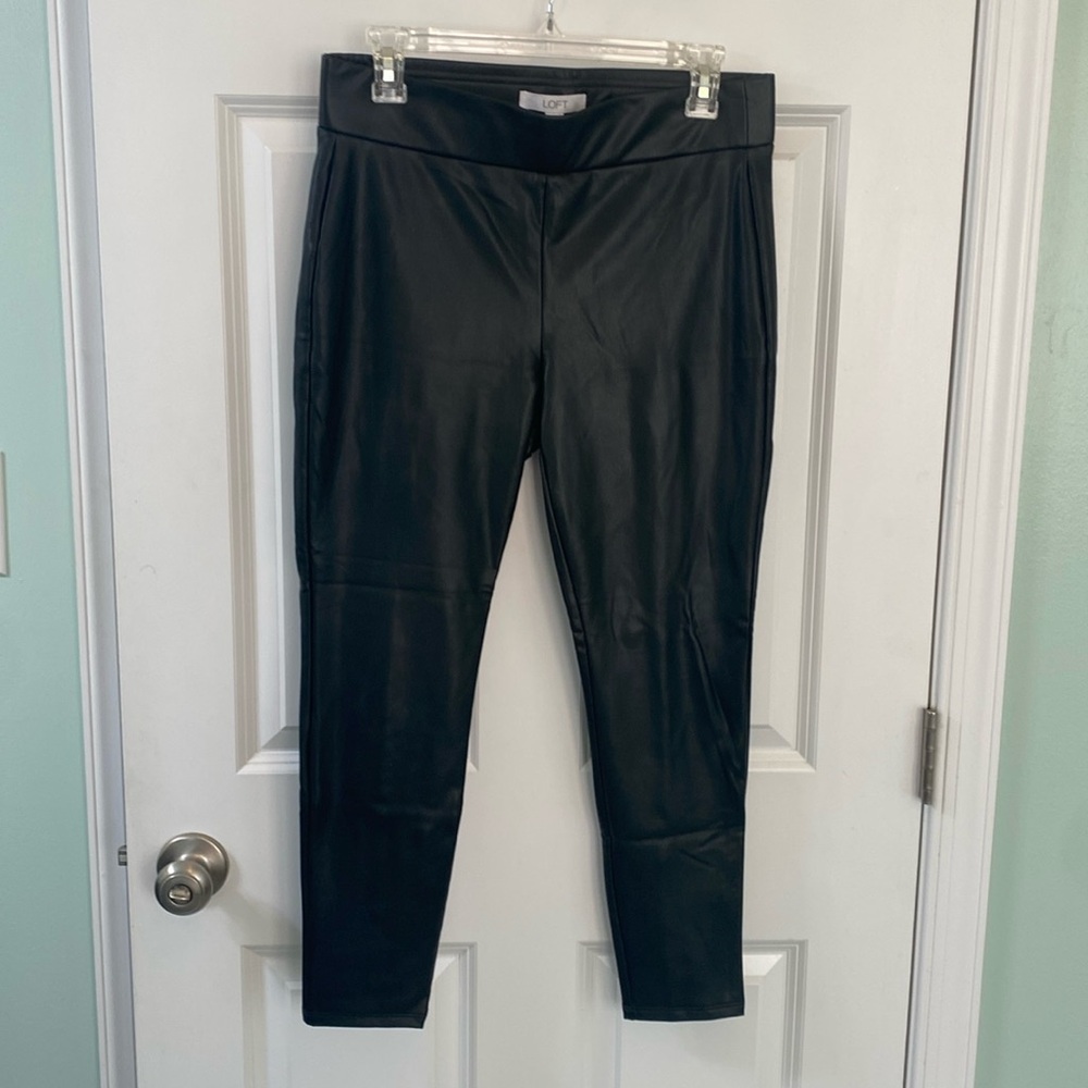 Loft Pleather Leggings